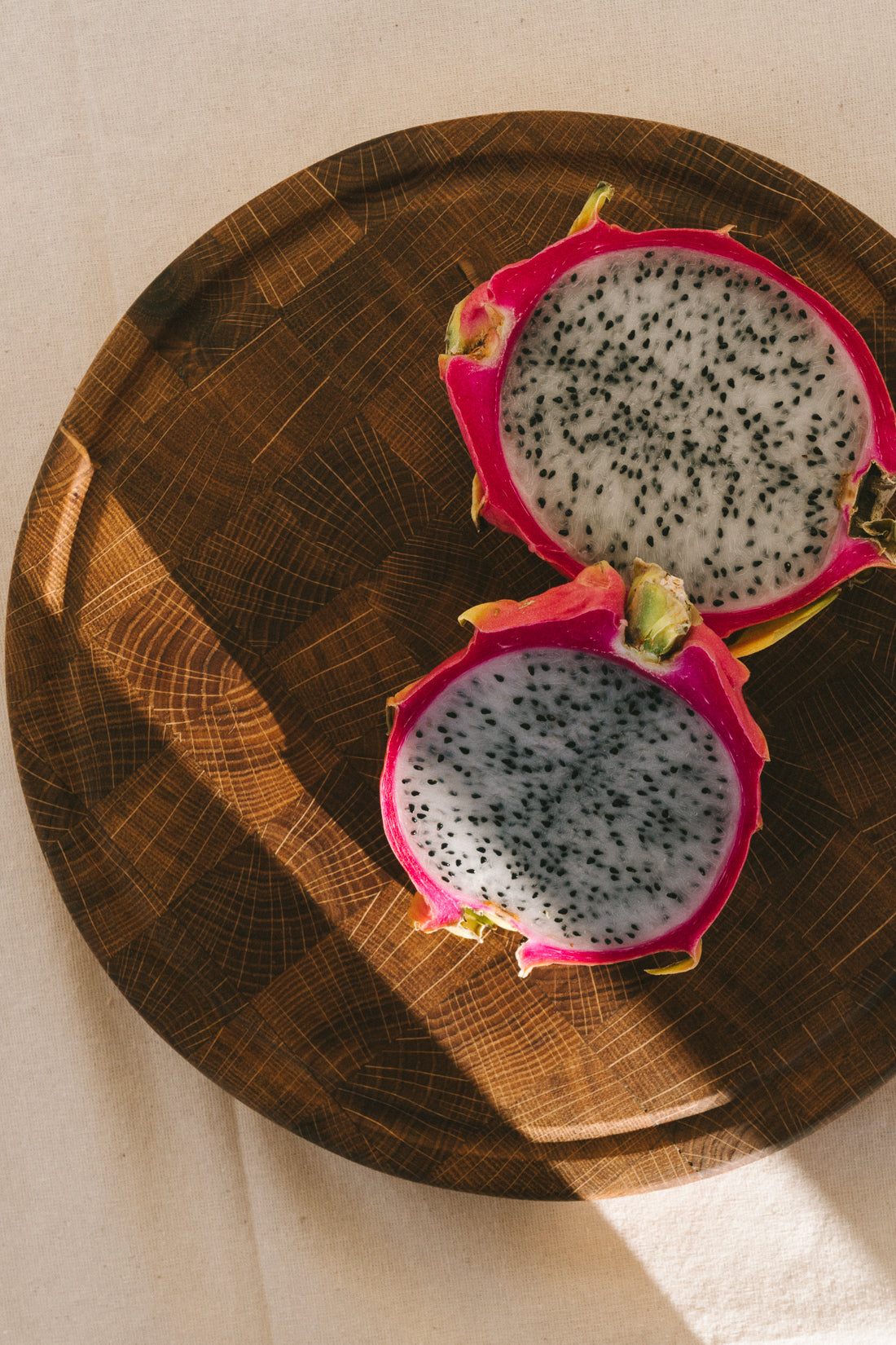 End-Grain Round Cutting Board