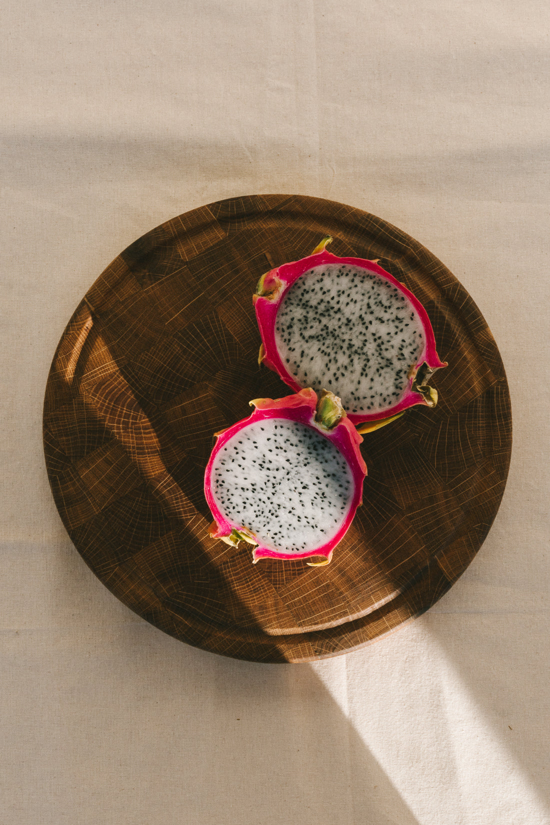 End-Grain Round Cutting Board