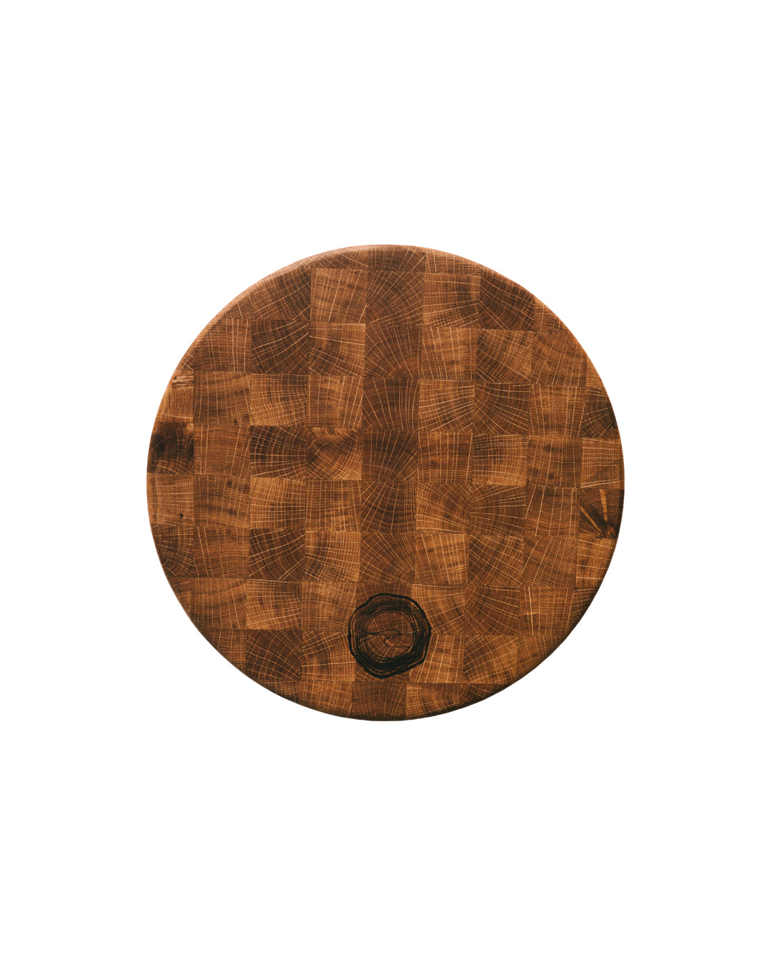 End-Grain Round Cutting Board