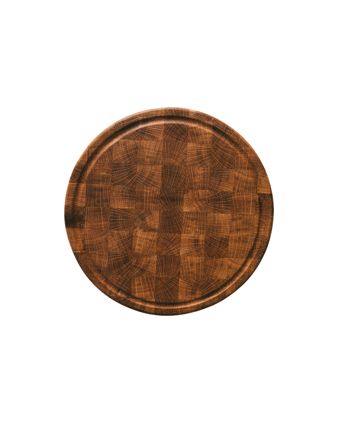 End-Grain Round Cutting Board
