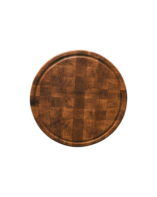 End-Grain Round Cutting Board