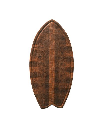 End-Grain Surf Cutting Board